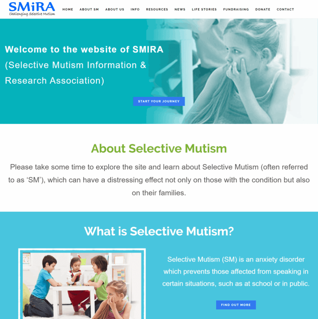 smira website screenshot